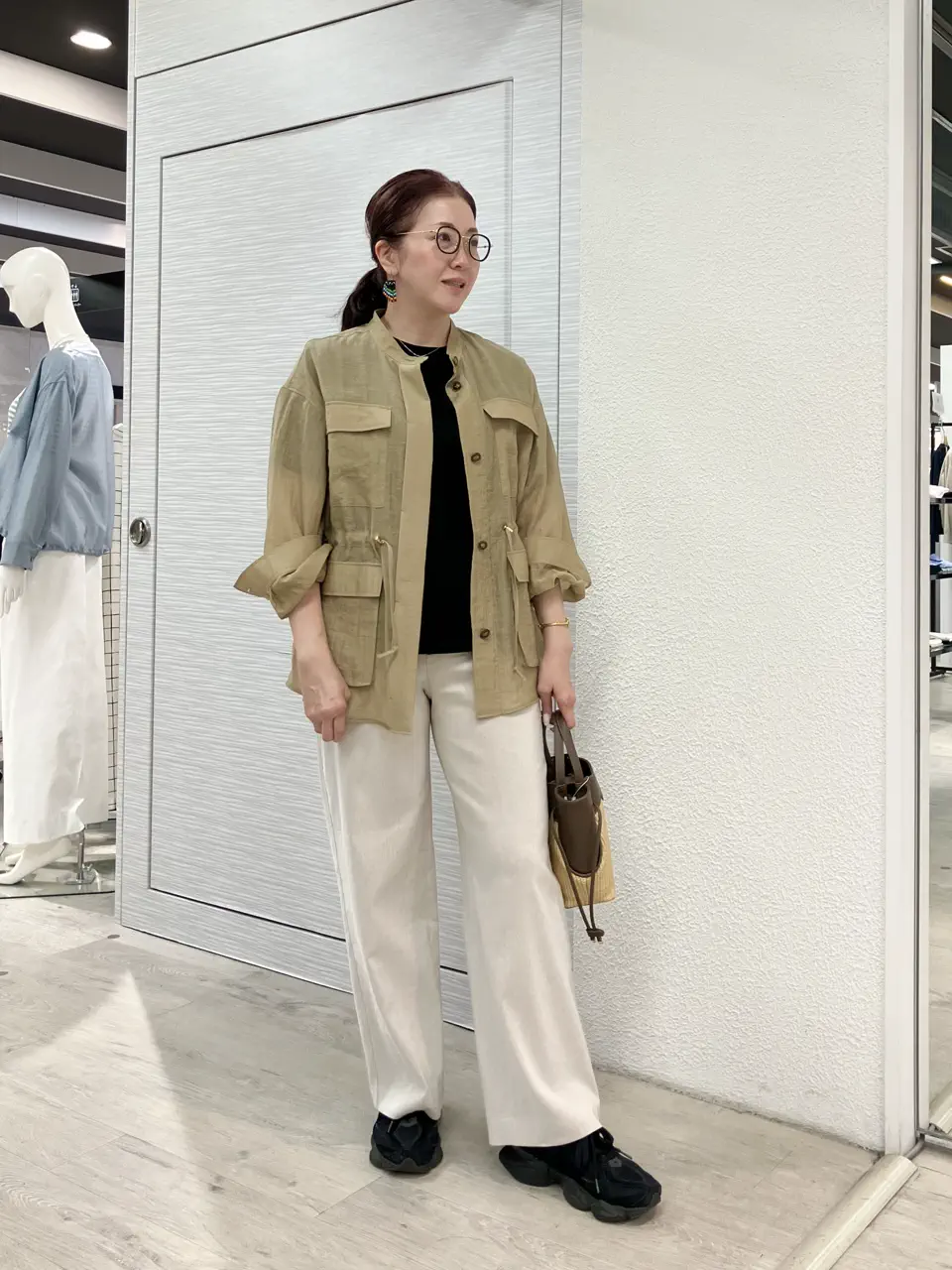  スタッフ コーディネート画像