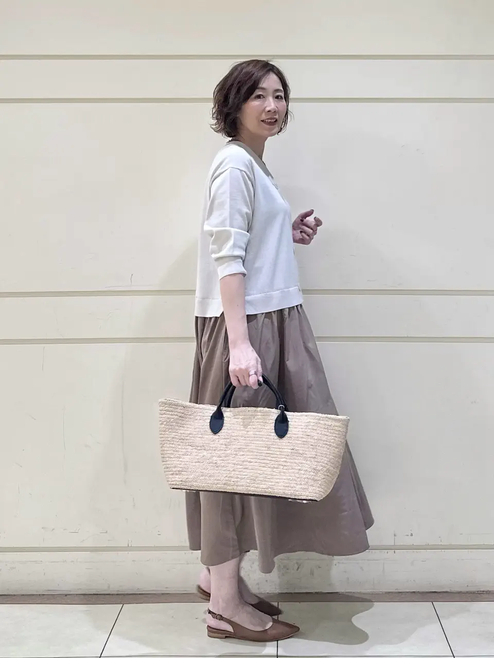 ONWARD CROSSET SELECT maruri コーディネート画像