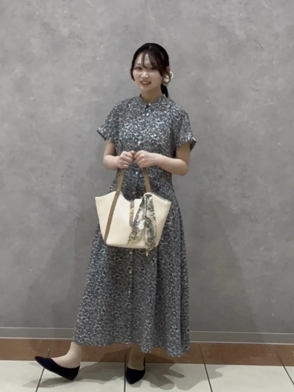 ONWARD CROSSET SELECT HANA コーディネート画像