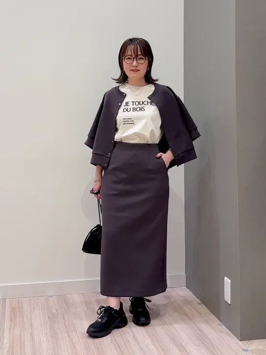 ONWARD CROSSET SELECT フジコ コーディネート画像