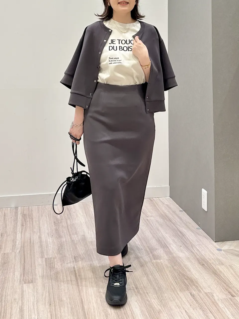 ONWARD CROSSET SELECT フジコ コーディネート画像