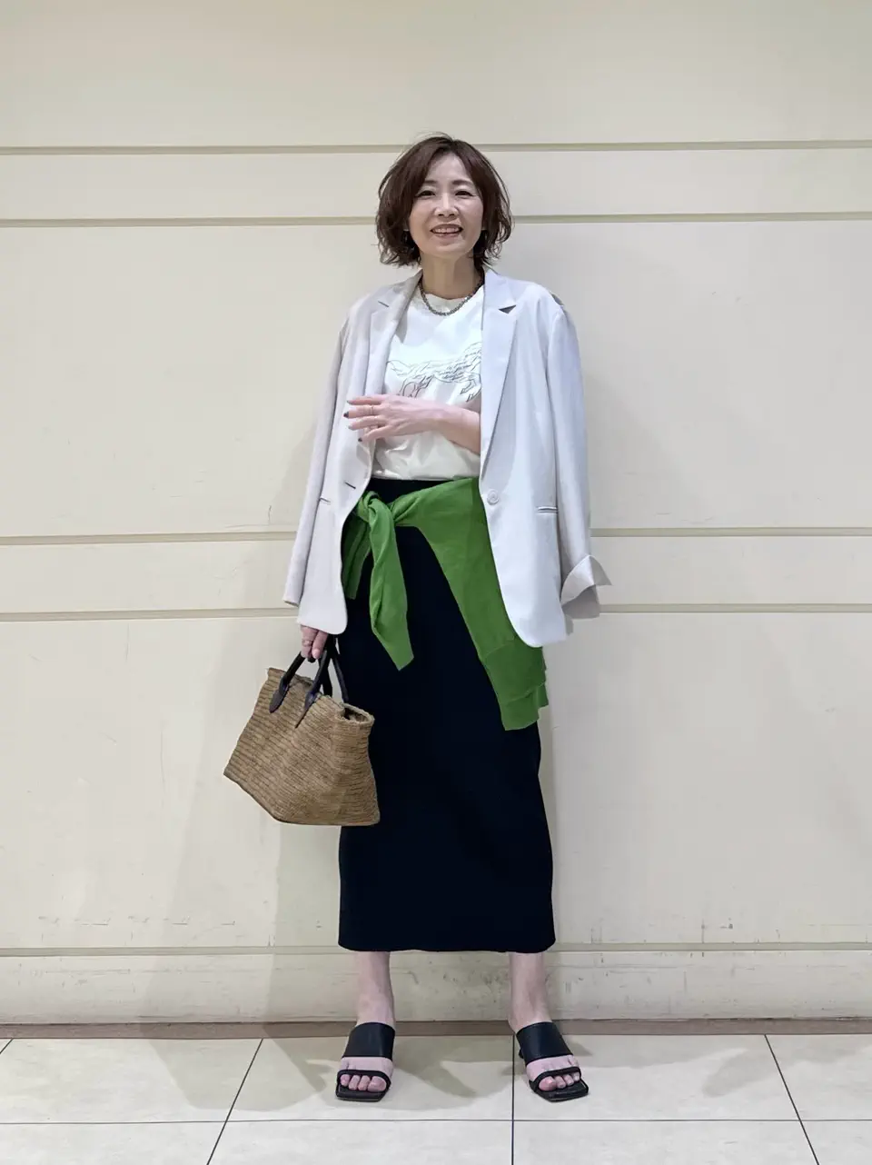 ONWARD CROSSET SELECT maruri コーディネート画像