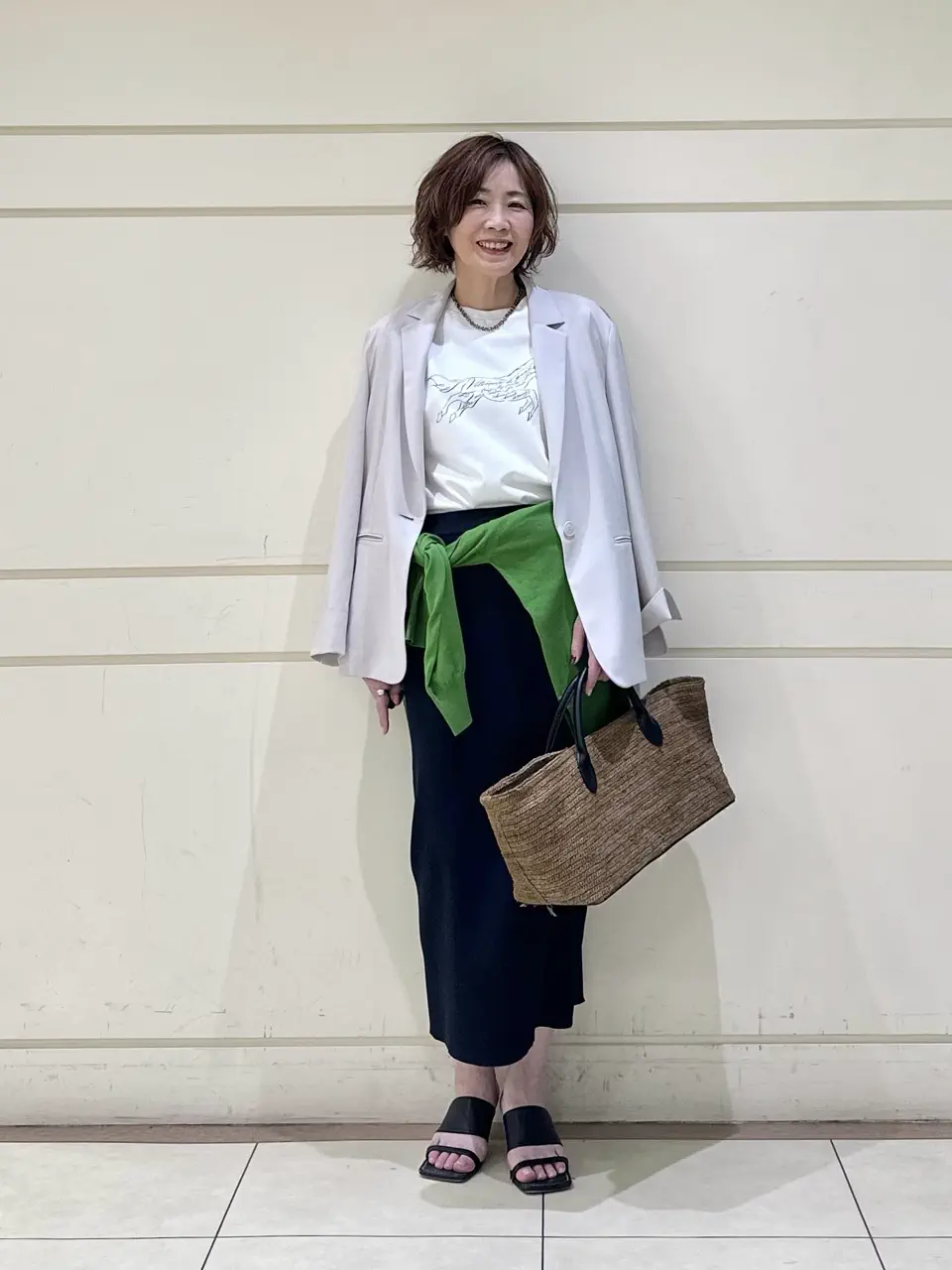 ONWARD CROSSET SELECT maruri コーディネート画像