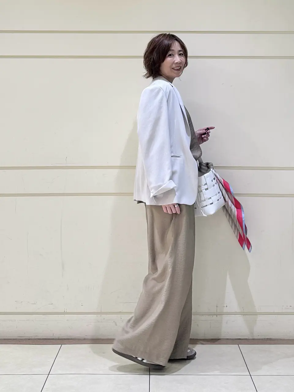 ONWARD CROSSET SELECT maruri コーディネート画像