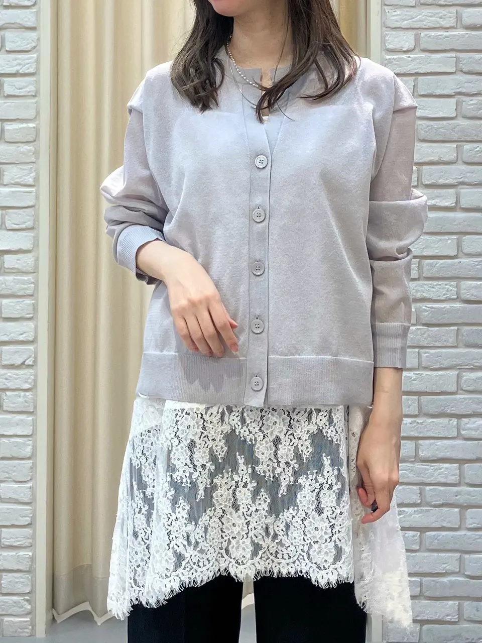 ONWARD CROSSET SELECT 檀 コーディネート画像