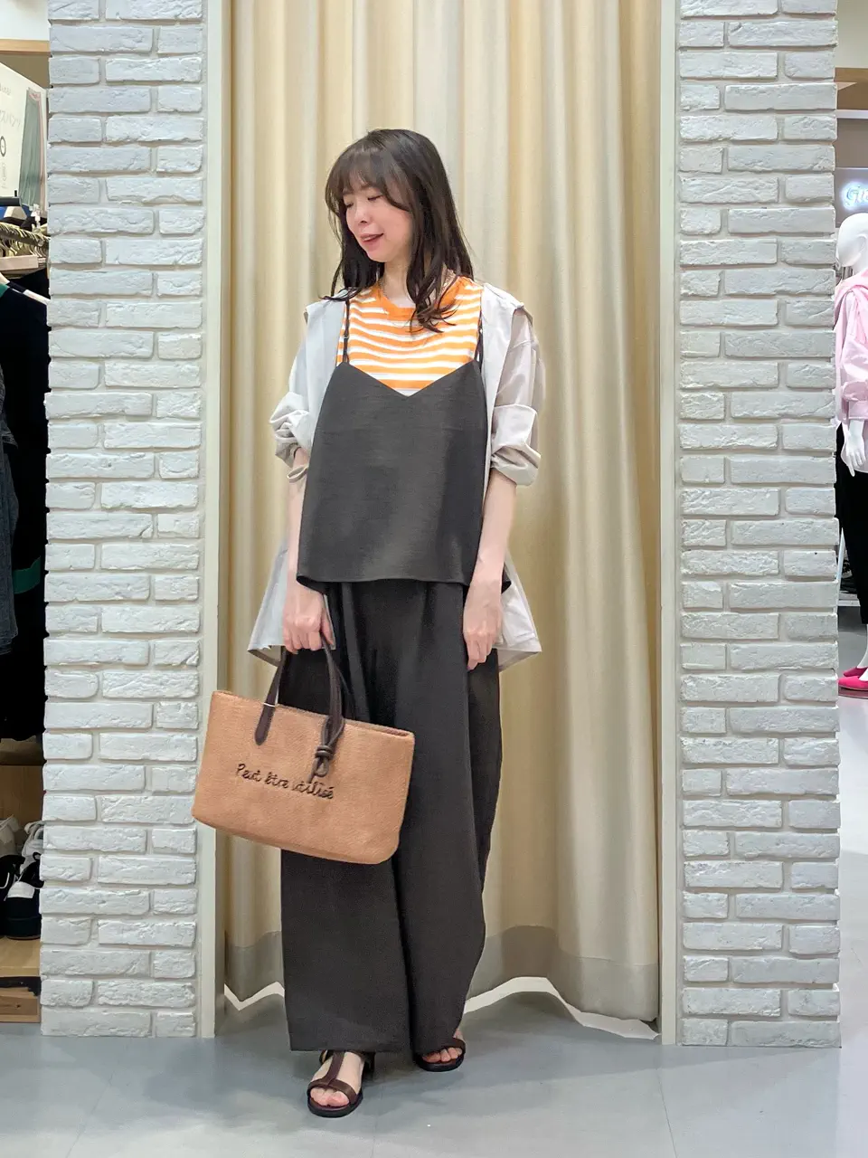  檀 コーディネート画像