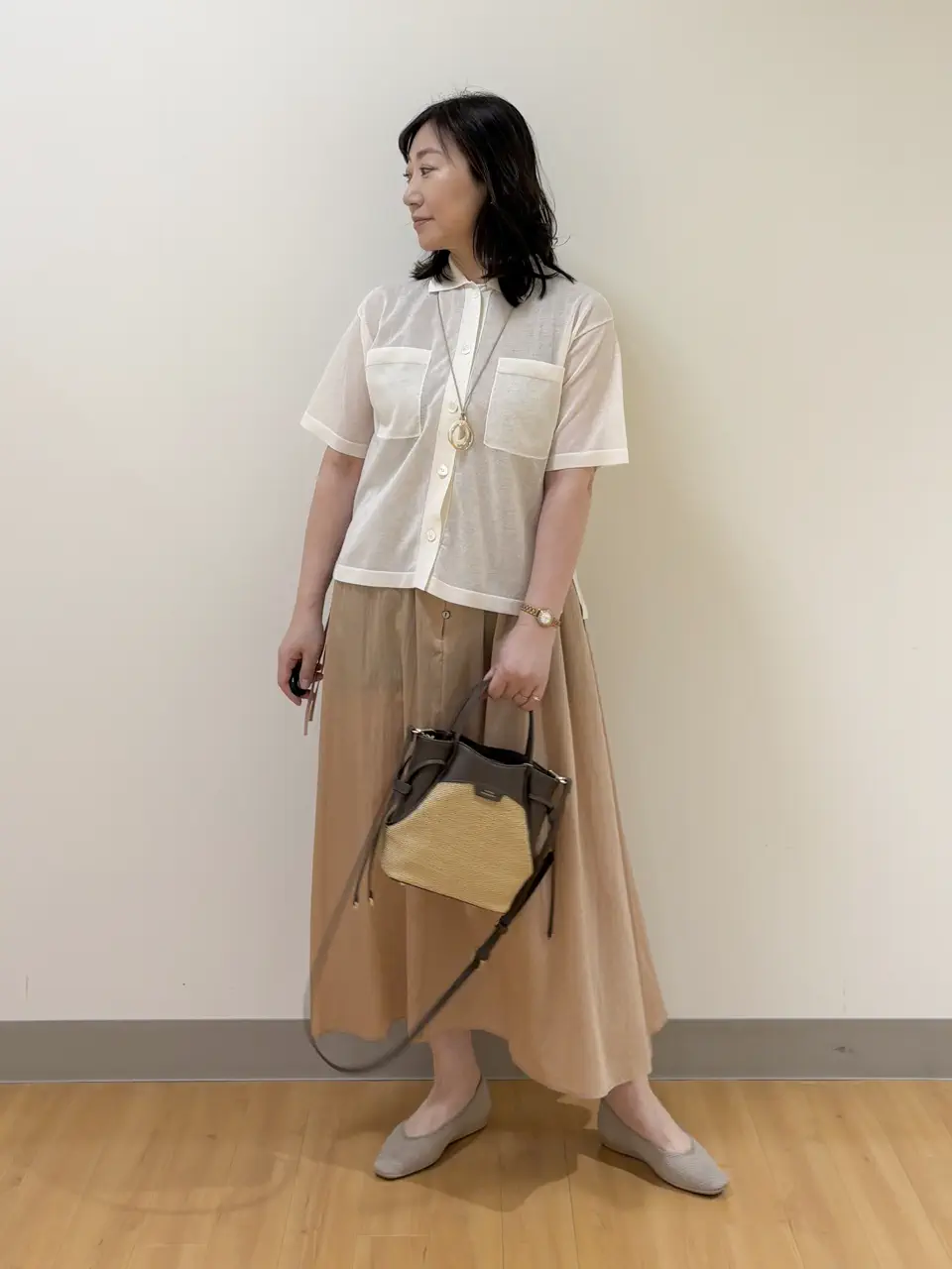 ONWARD CROSSET SELECT TAKI コーディネート画像