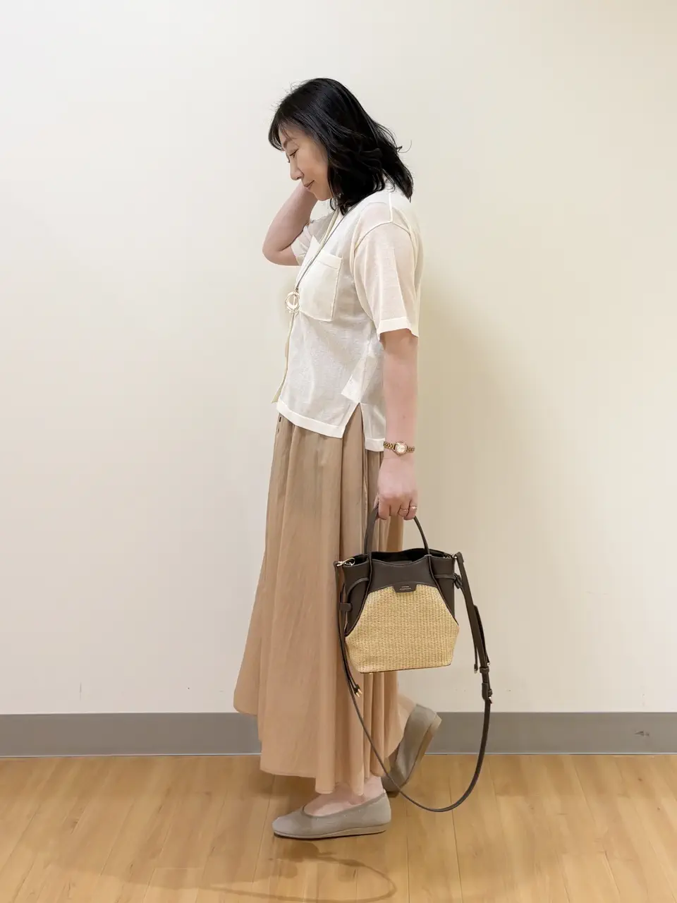 ONWARD CROSSET SELECT TAKI コーディネート画像