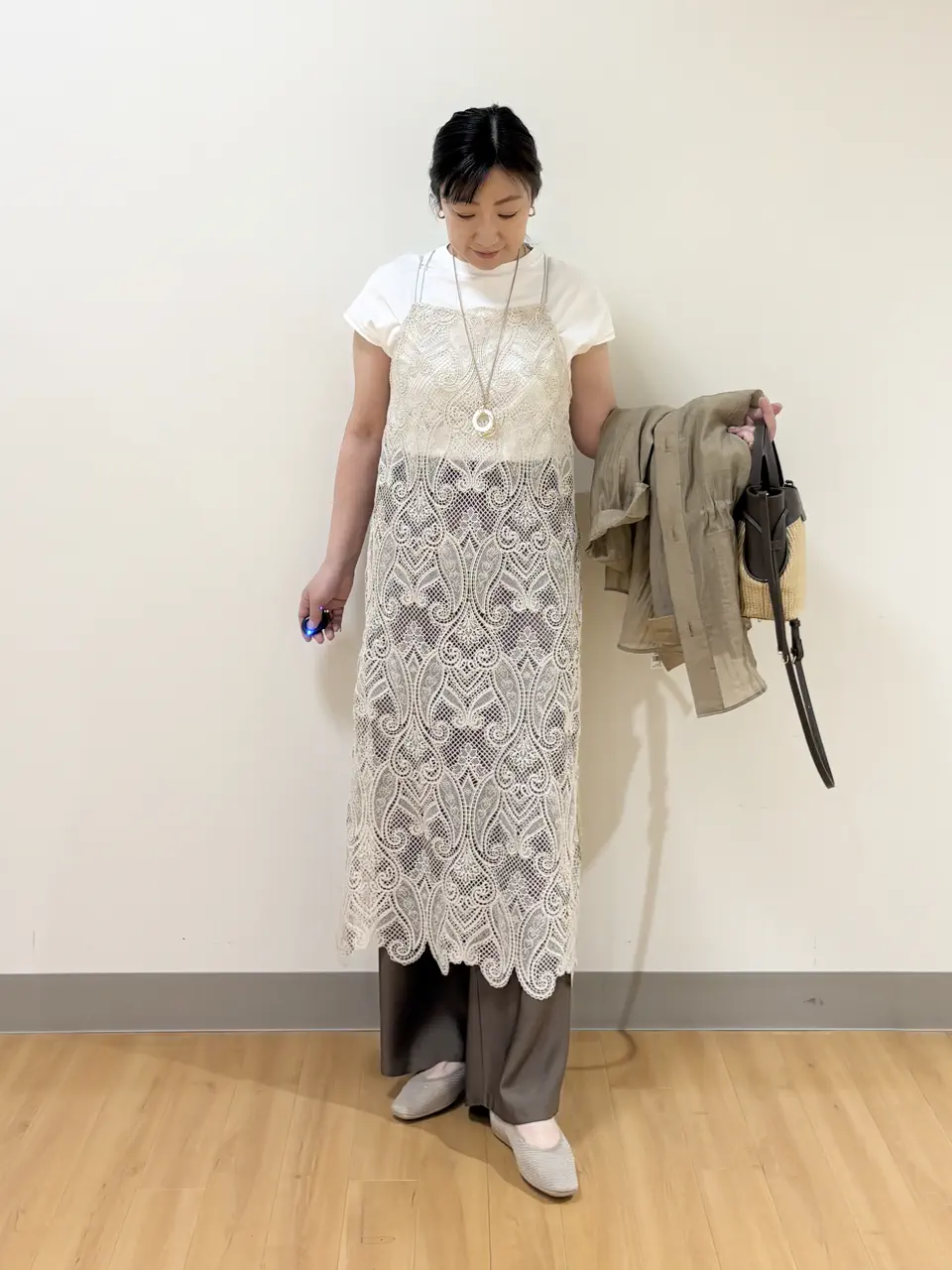 ONWARD CROSSET SELECT TAKI コーディネート画像