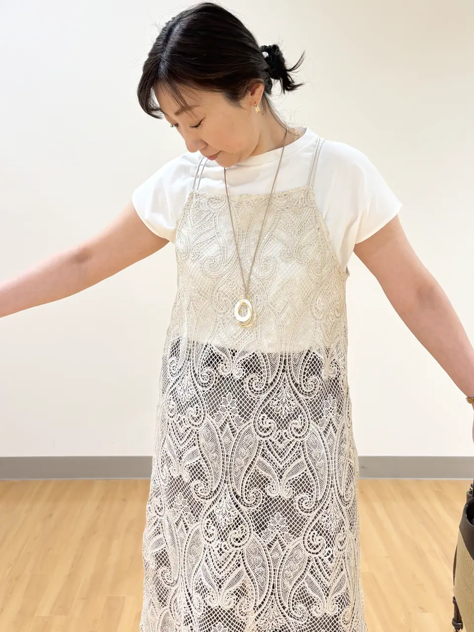 ONWARD CROSSET SELECT TAKI コーディネート画像