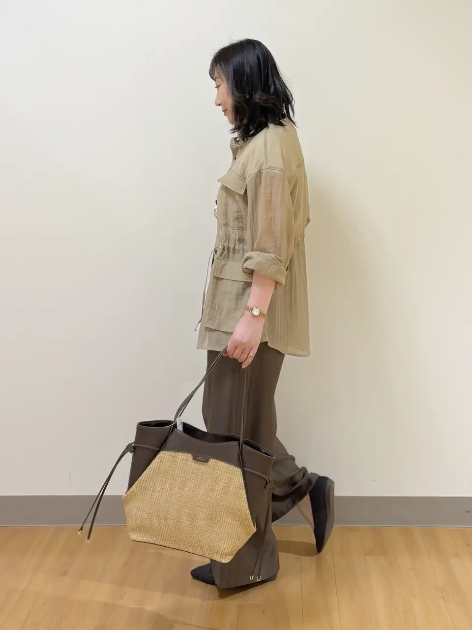 ONWARD CROSSET SELECT TAKI コーディネート画像