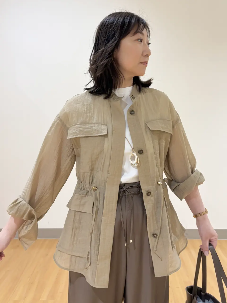 ONWARD CROSSET SELECT TAKI コーディネート画像