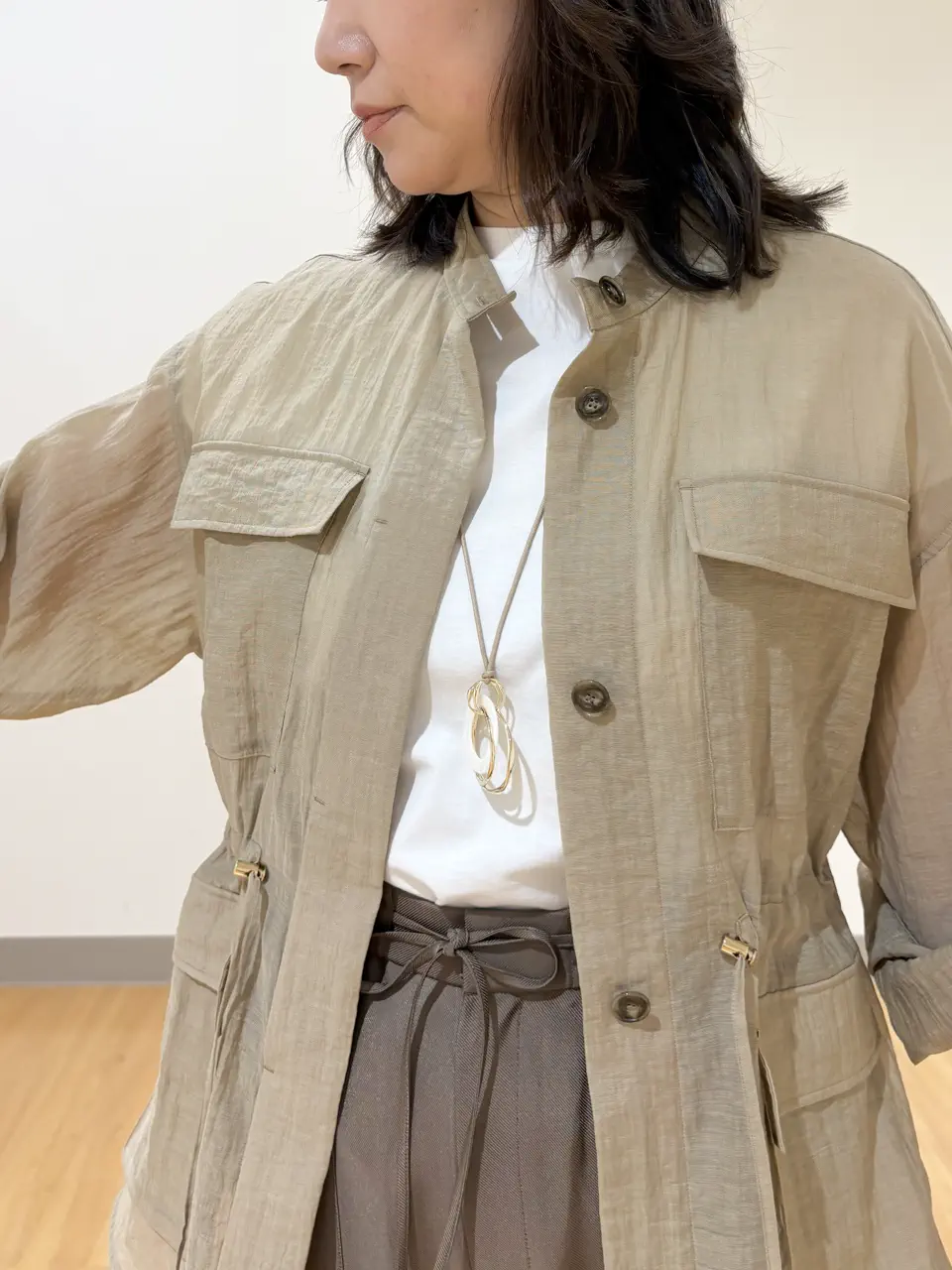 ONWARD CROSSET SELECT TAKI コーディネート画像