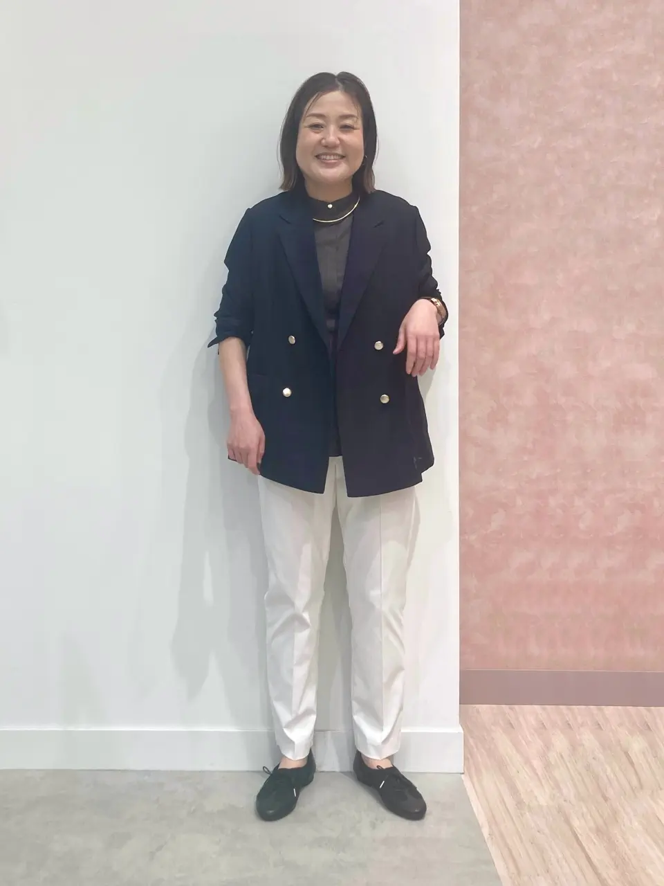 ONWARD CROSSET SELECT 野村 コーディネート画像