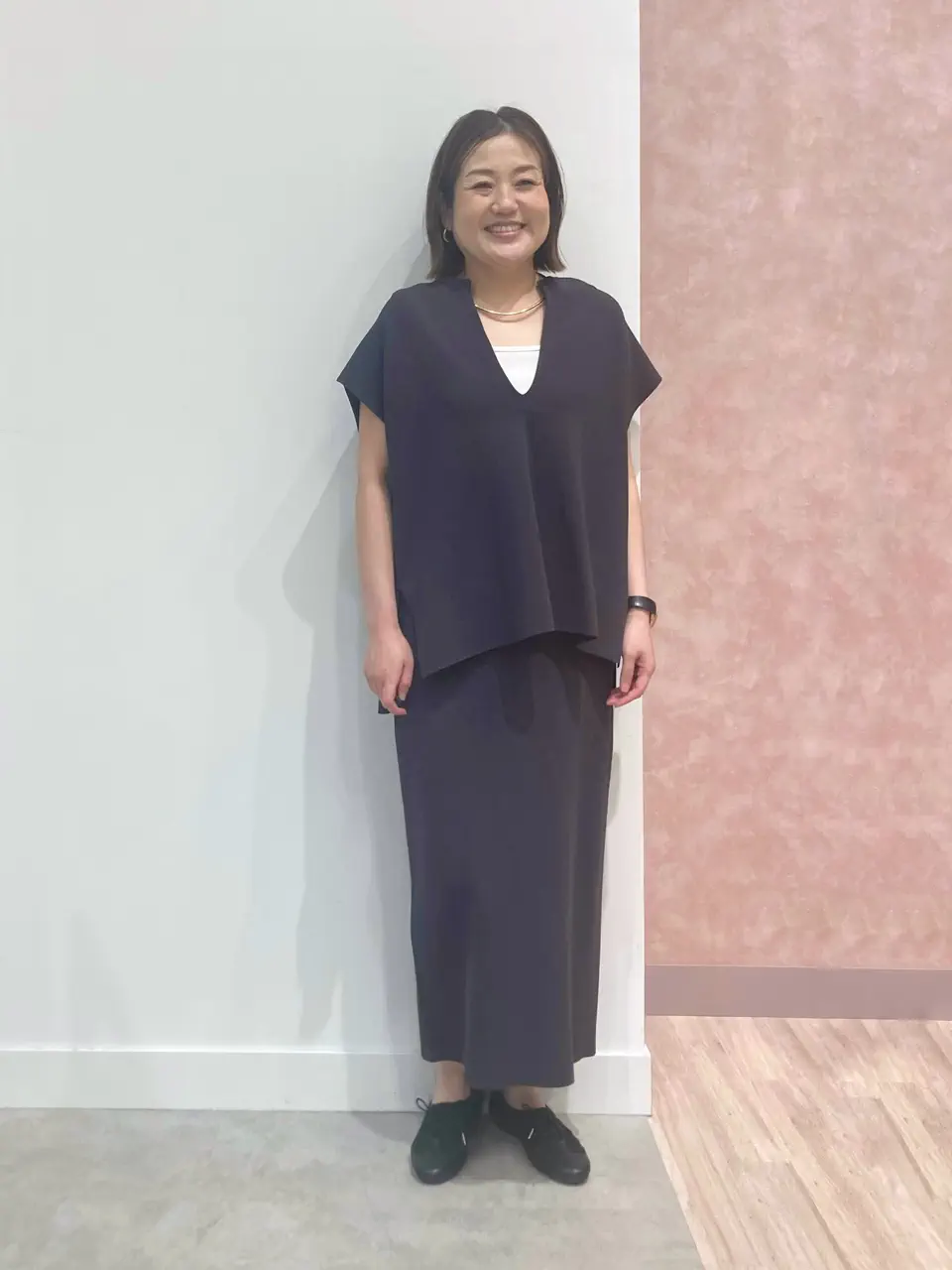 ONWARD CROSSET SELECT 野村 コーディネート画像