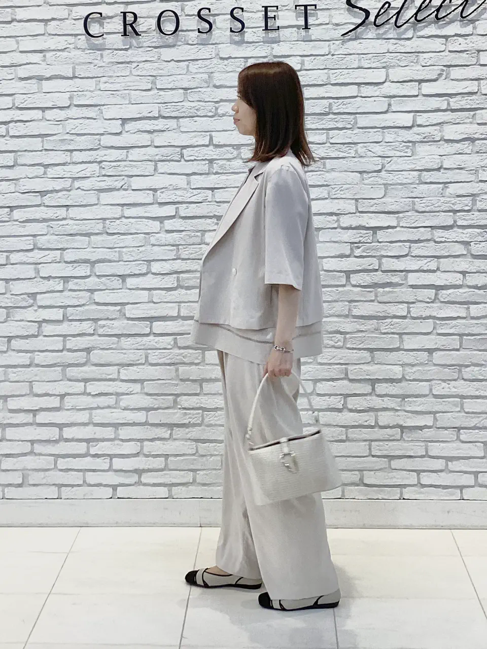 ONWARD CROSSET SELECT IZUMI コーディネート画像