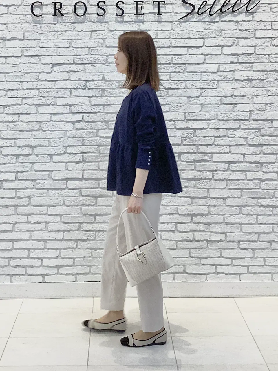 ONWARD CROSSET SELECT IZUMI コーディネート画像