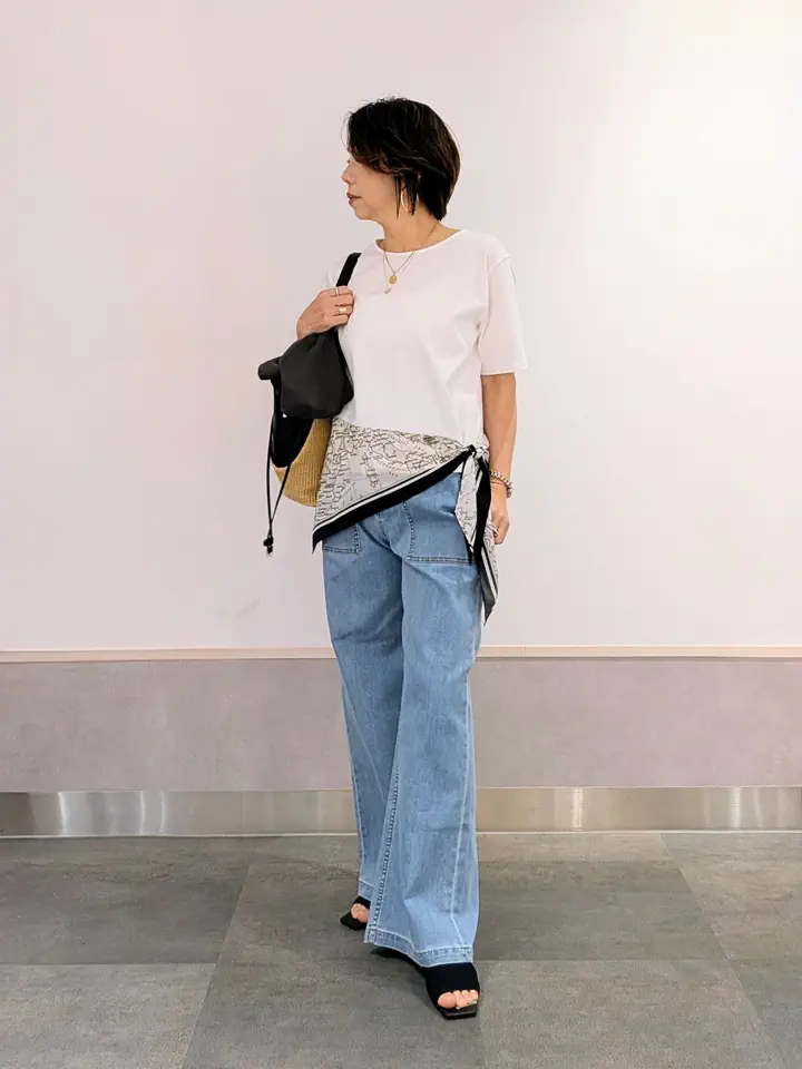 ONWARD CROSSET SELECT niwa コーディネート画像