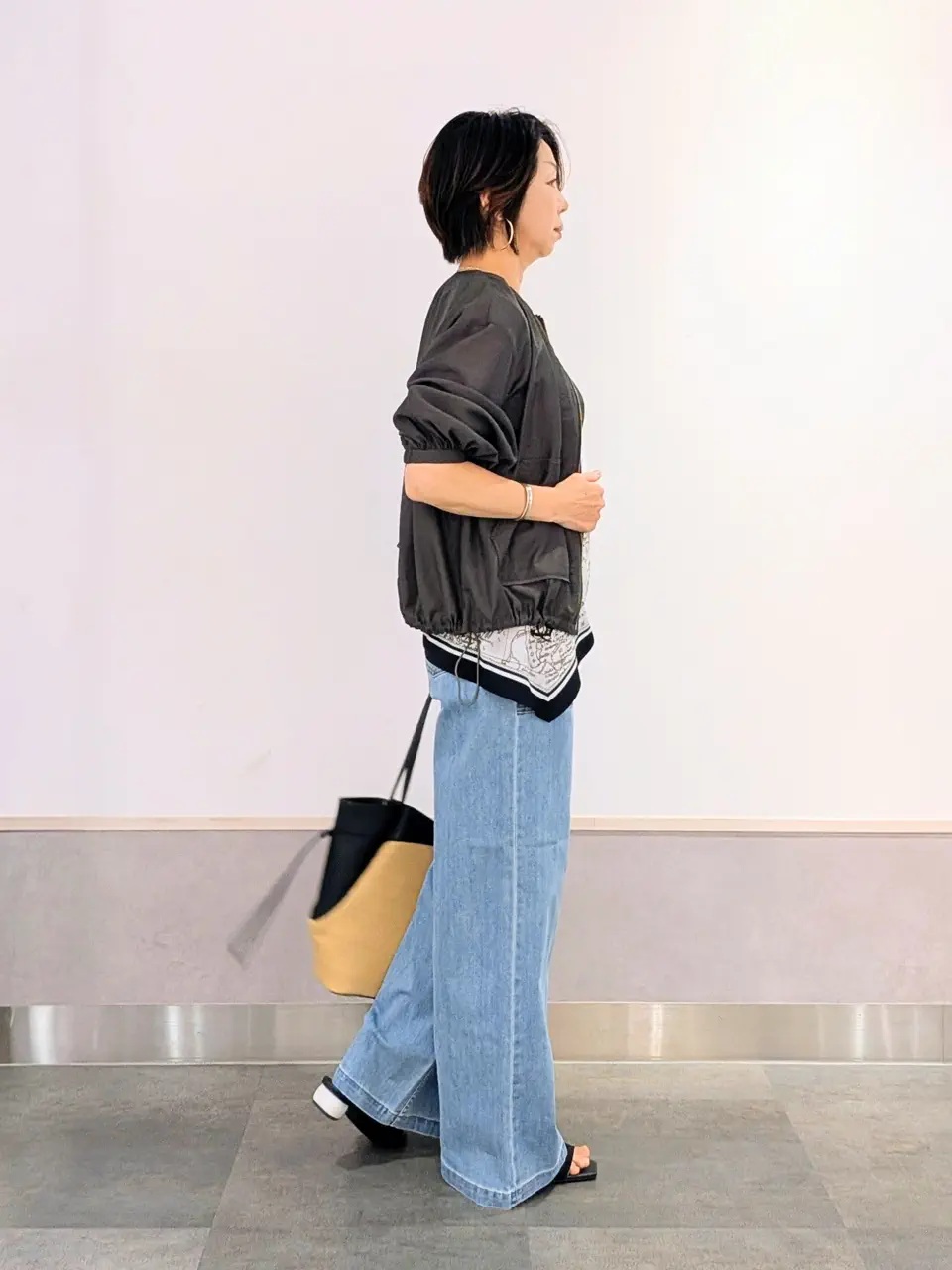 ONWARD CROSSET SELECT niwa コーディネート画像