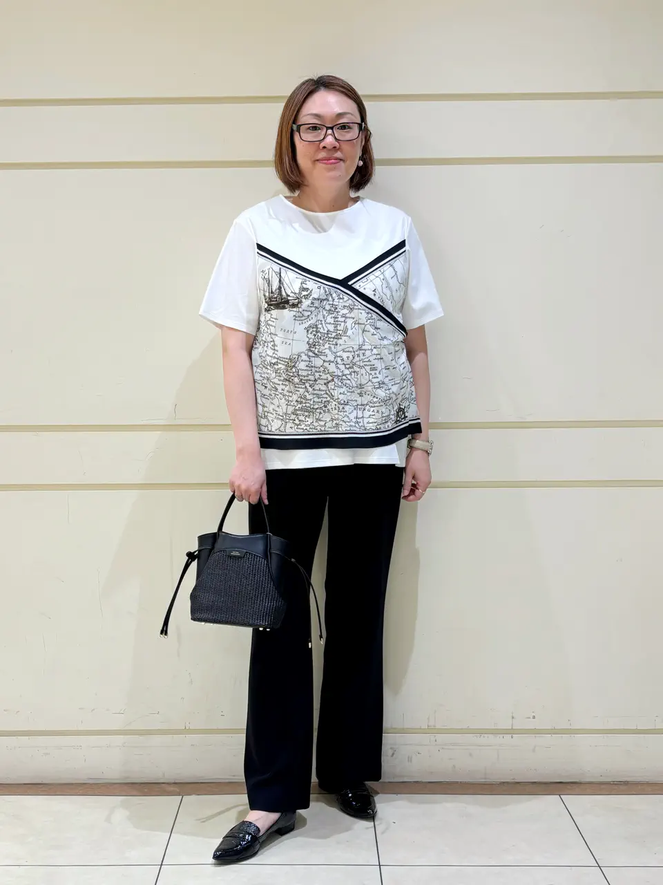 ONWARD CROSSET SELECT 山崎 コーディネート画像