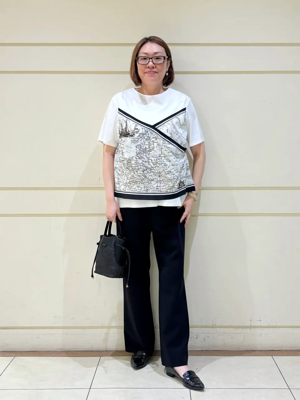 ONWARD CROSSET SELECT 山崎 コーディネート画像