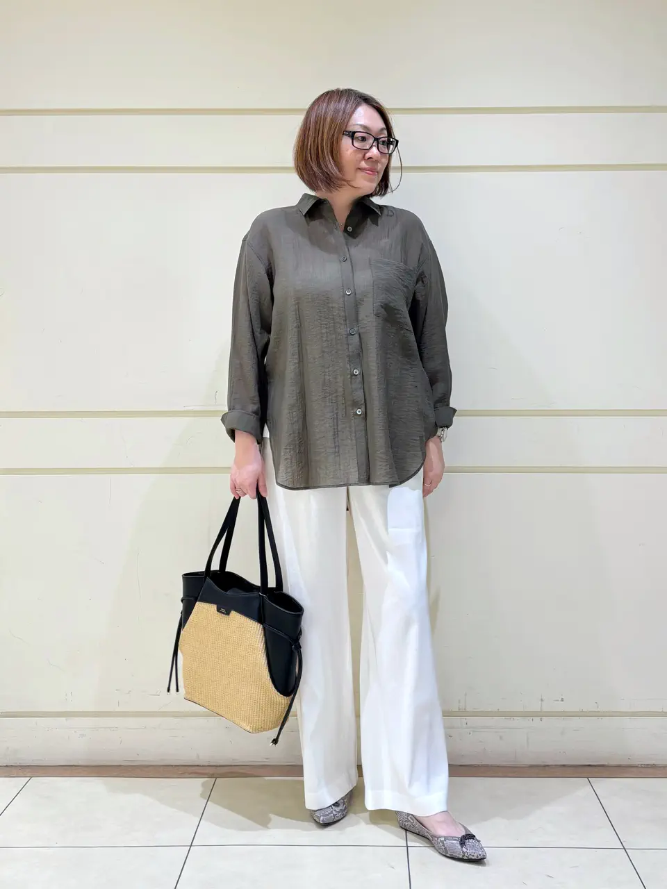 ONWARD CROSSET SELECT 山崎 コーディネート画像