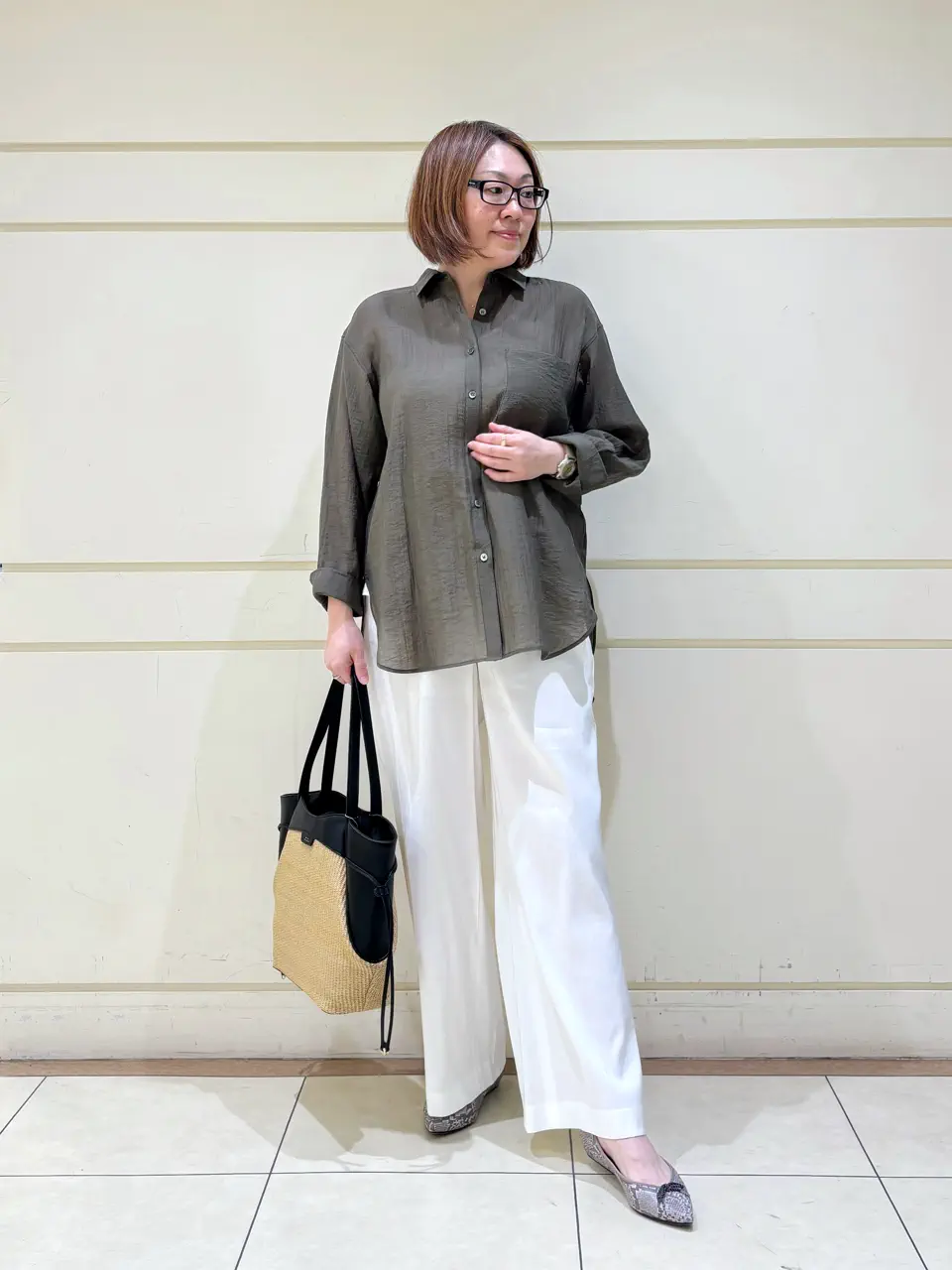 ONWARD CROSSET SELECT 山崎 コーディネート画像