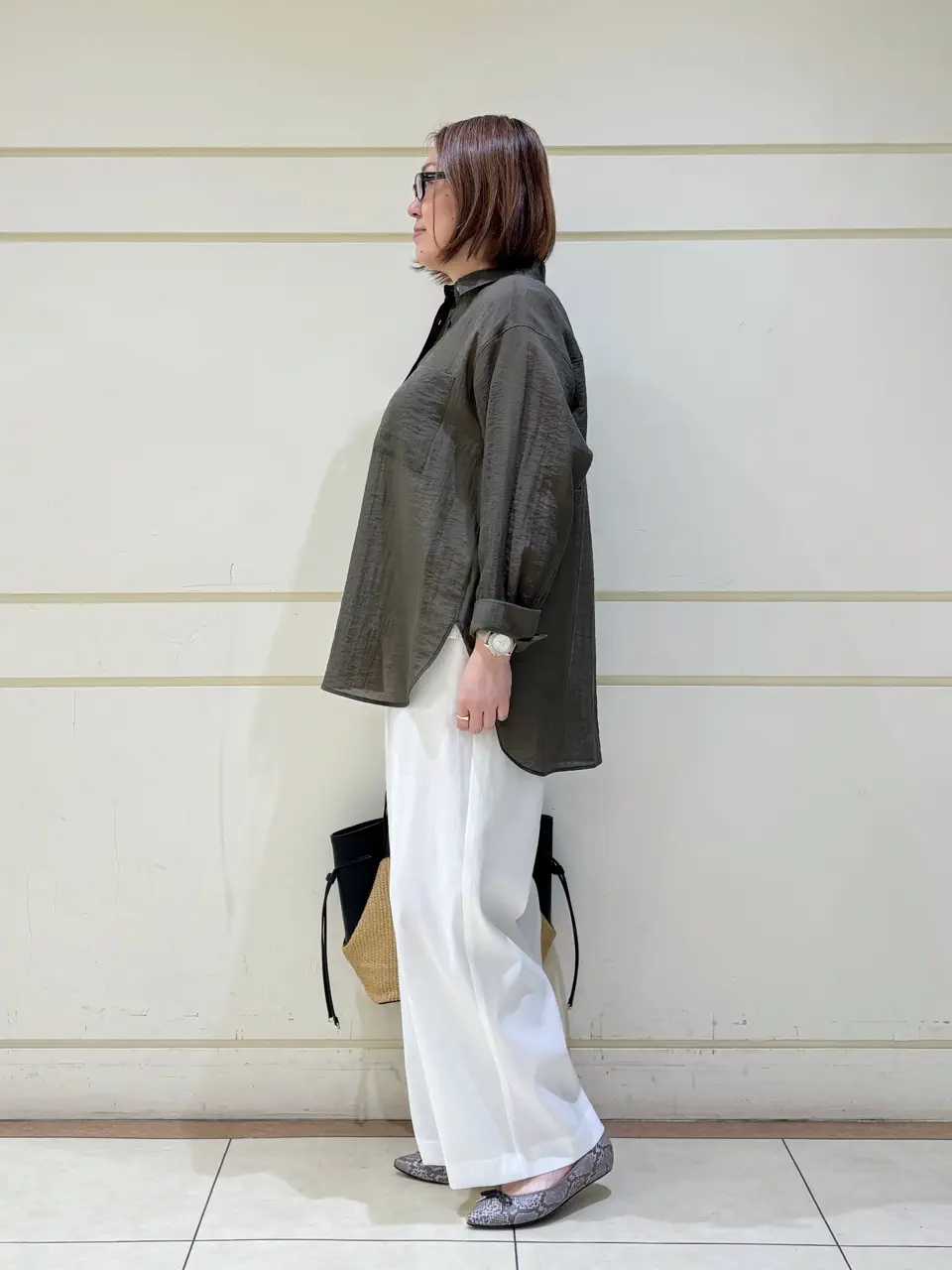 ONWARD CROSSET SELECT 山崎 コーディネート画像