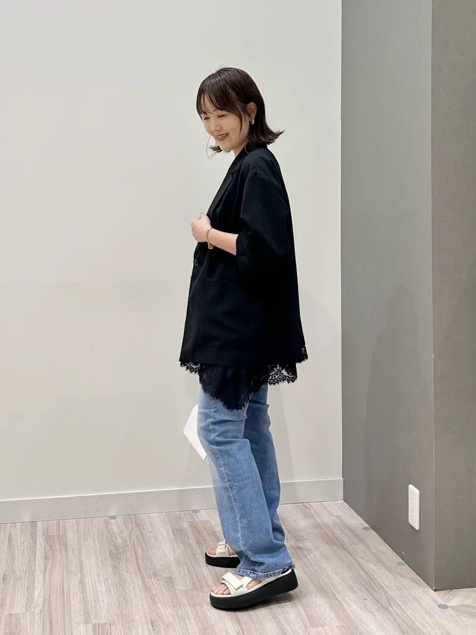 ONWARD CROSSET SELECT フジコ コーディネート画像