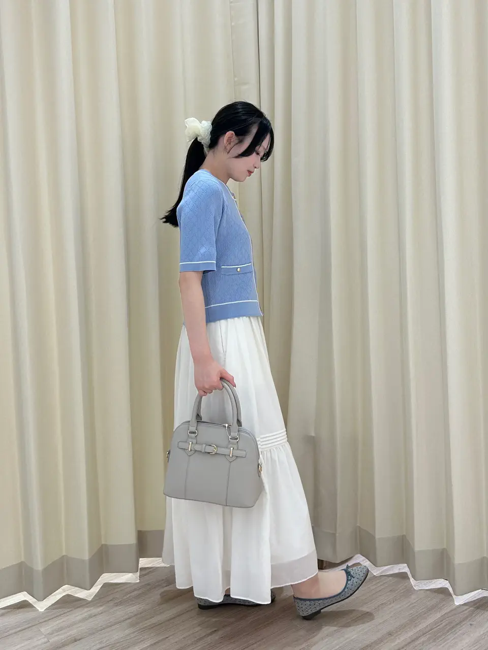 ONWARD CROSSET SELECT HANA コーディネート画像