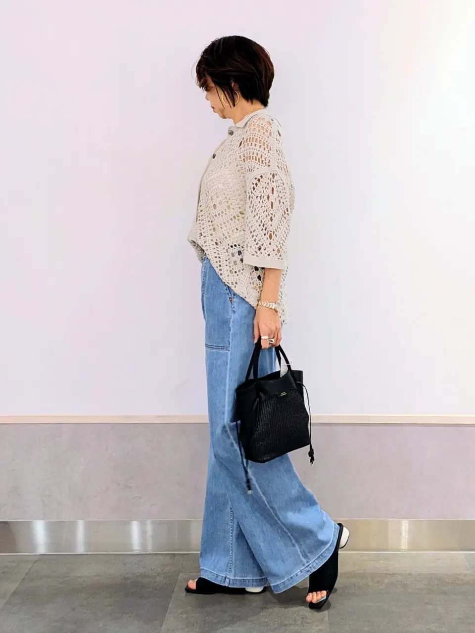 ONWARD CROSSET SELECT niwa コーディネート画像