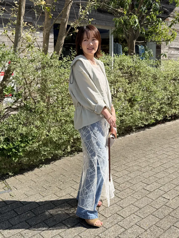 ONWARD CROSSET SELECT フジコ コーディネート画像