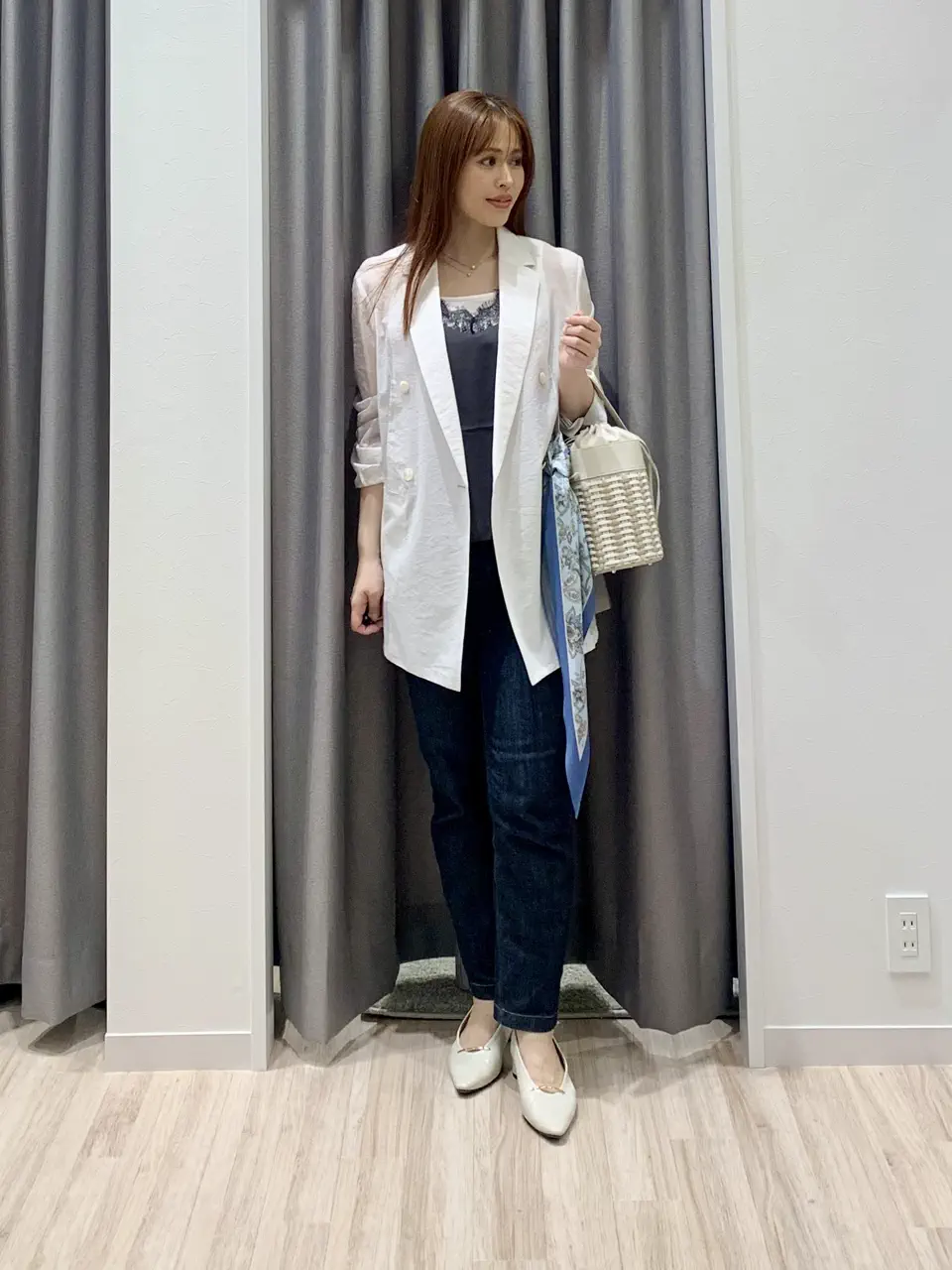 ONWARD CROSSET SELECT MIHO コーディネート画像