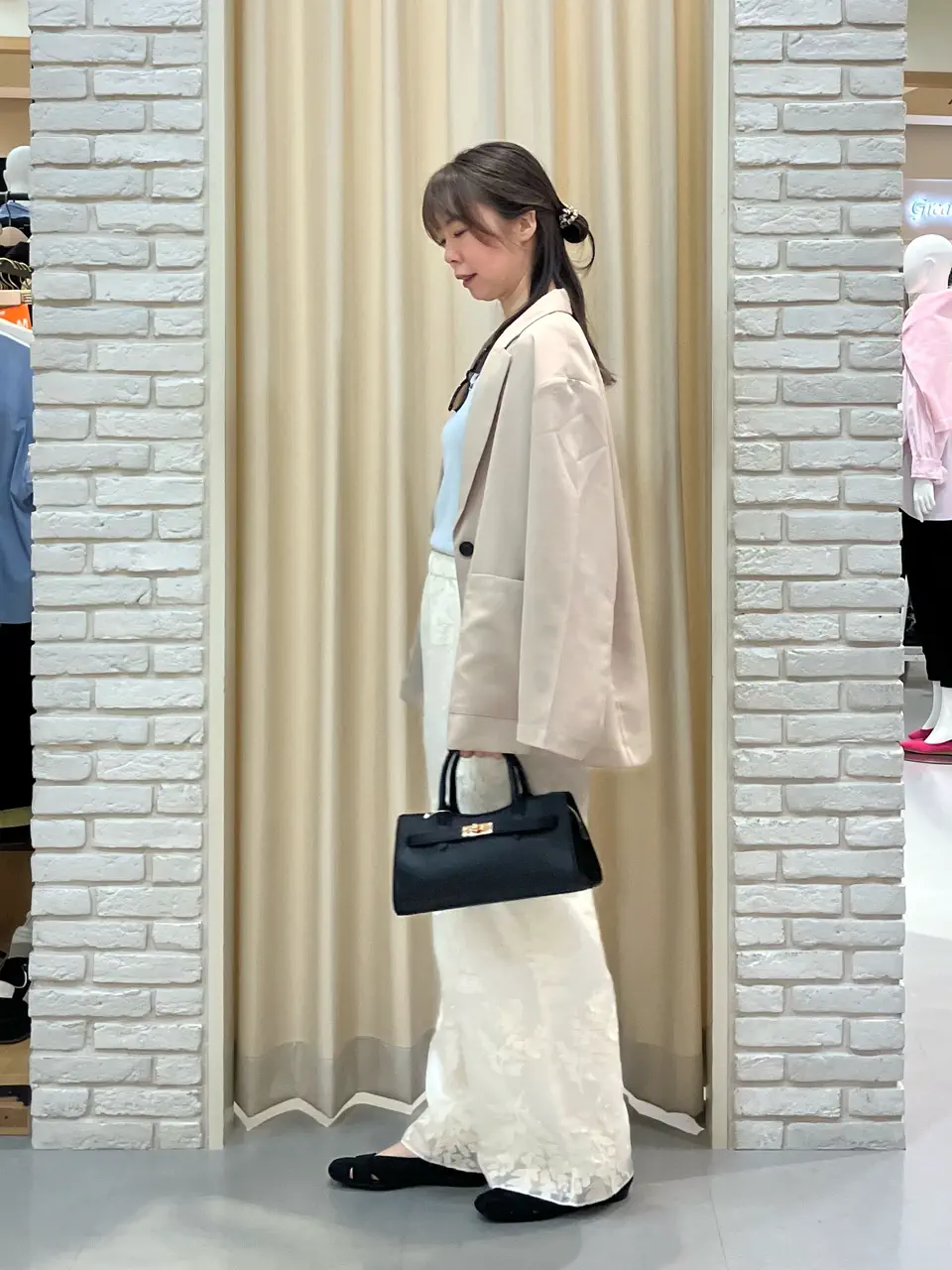 ONWARD CROSSET SELECT 檀 コーディネート画像