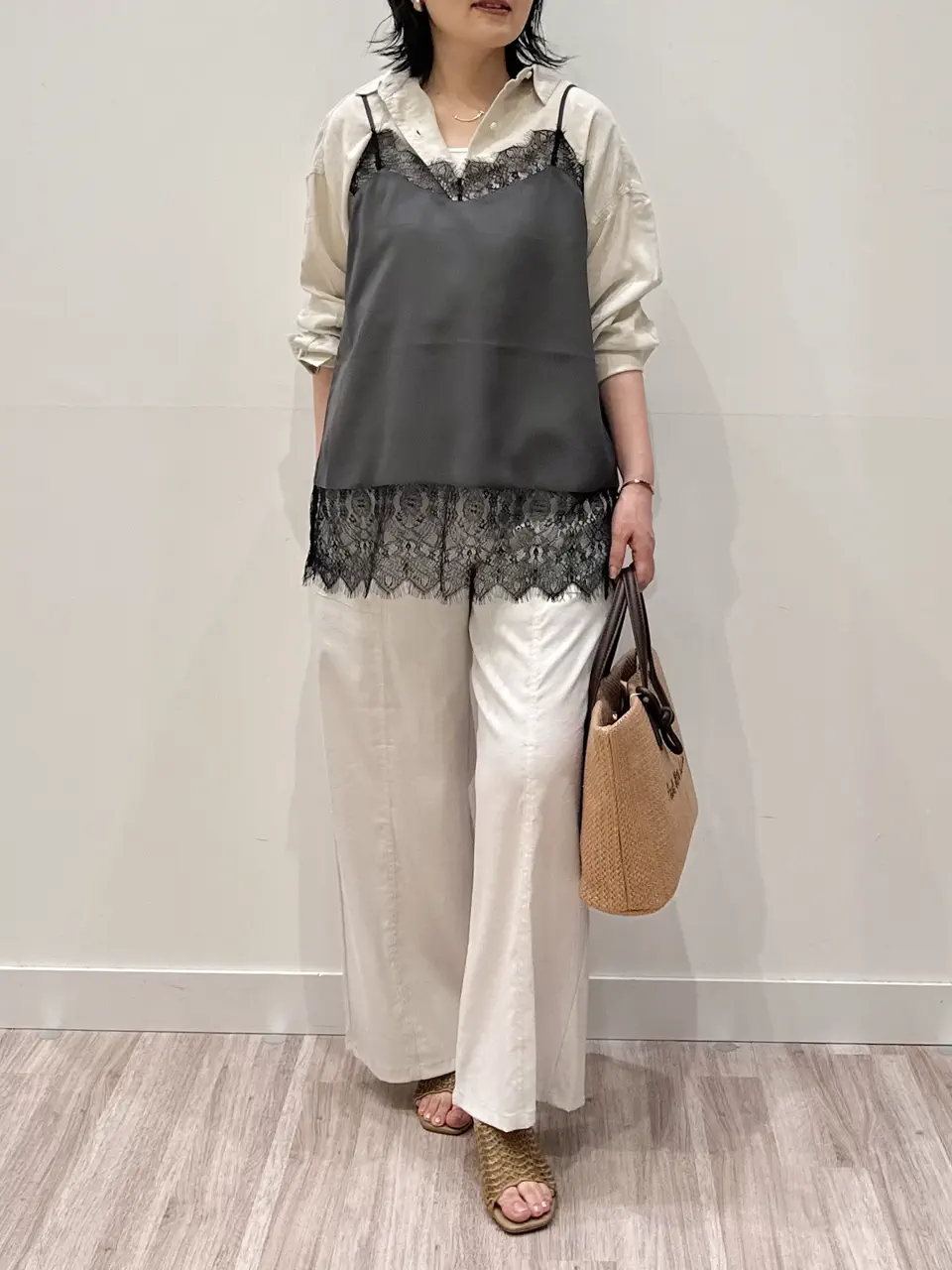 ONWARD CROSSET SELECT フジコ コーディネート画像