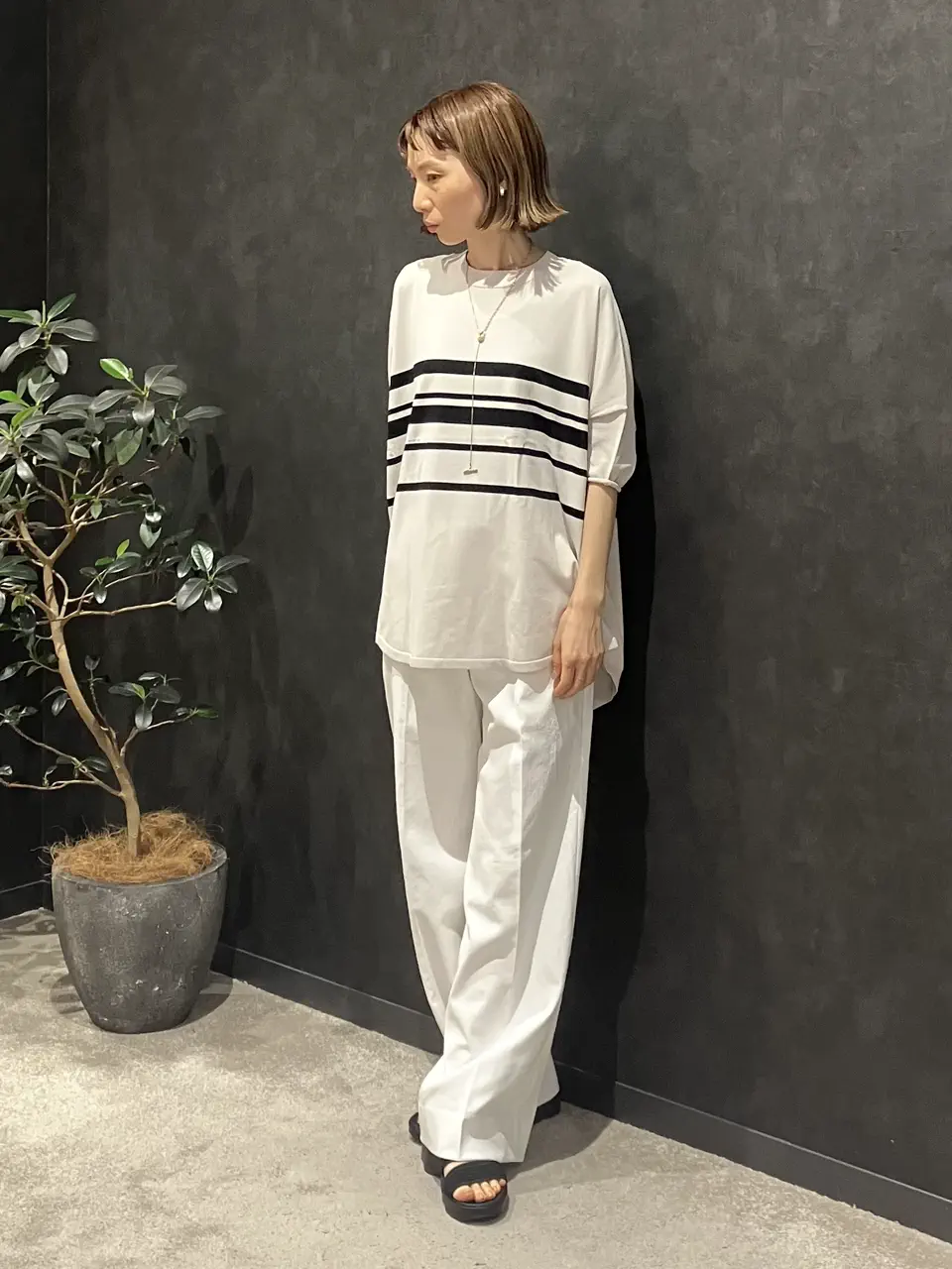 ONWARD CROSSET SELECT 阿部 コーディネート画像