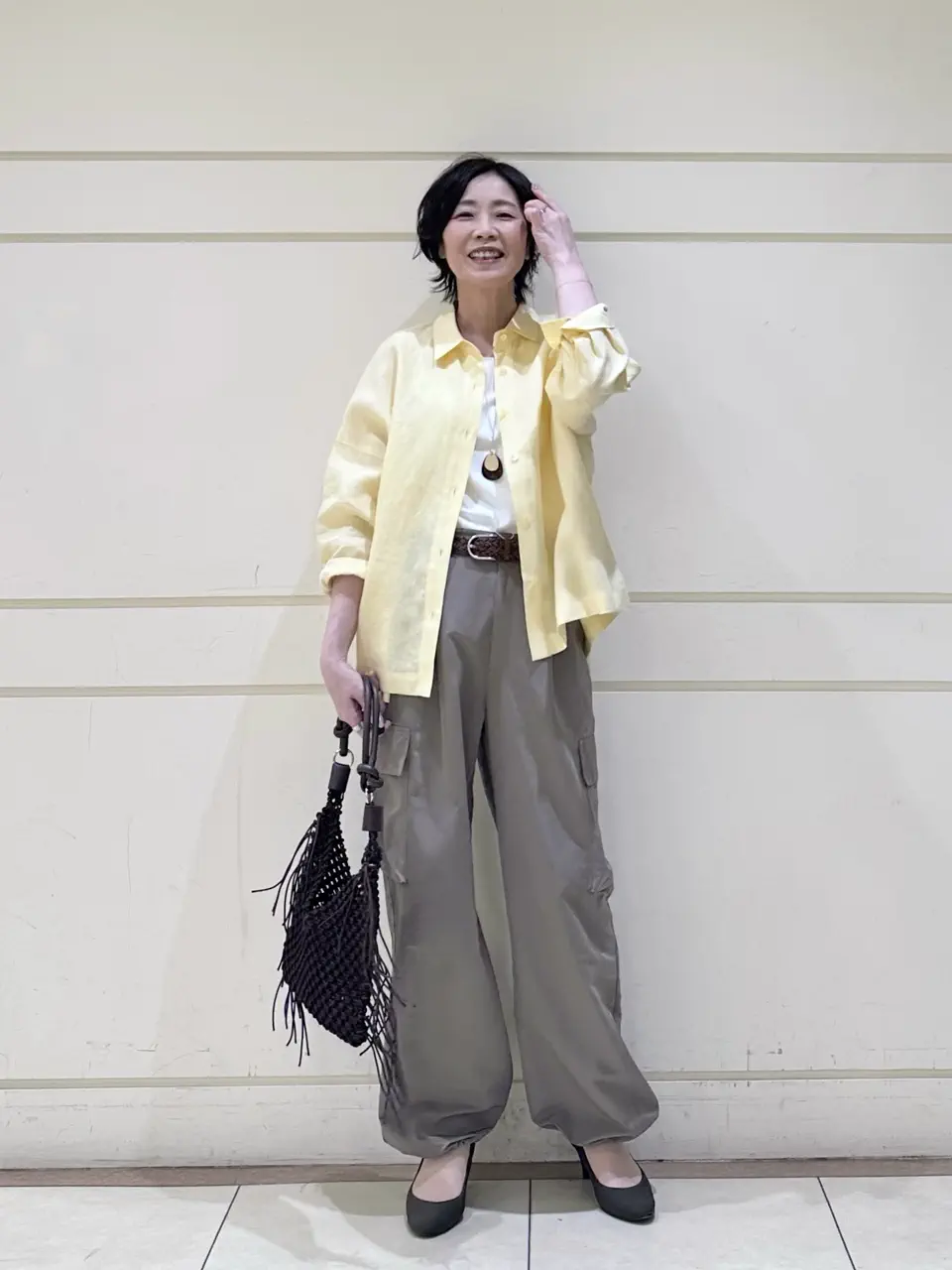 ONWARD CROSSET SELECT maruri コーディネート画像