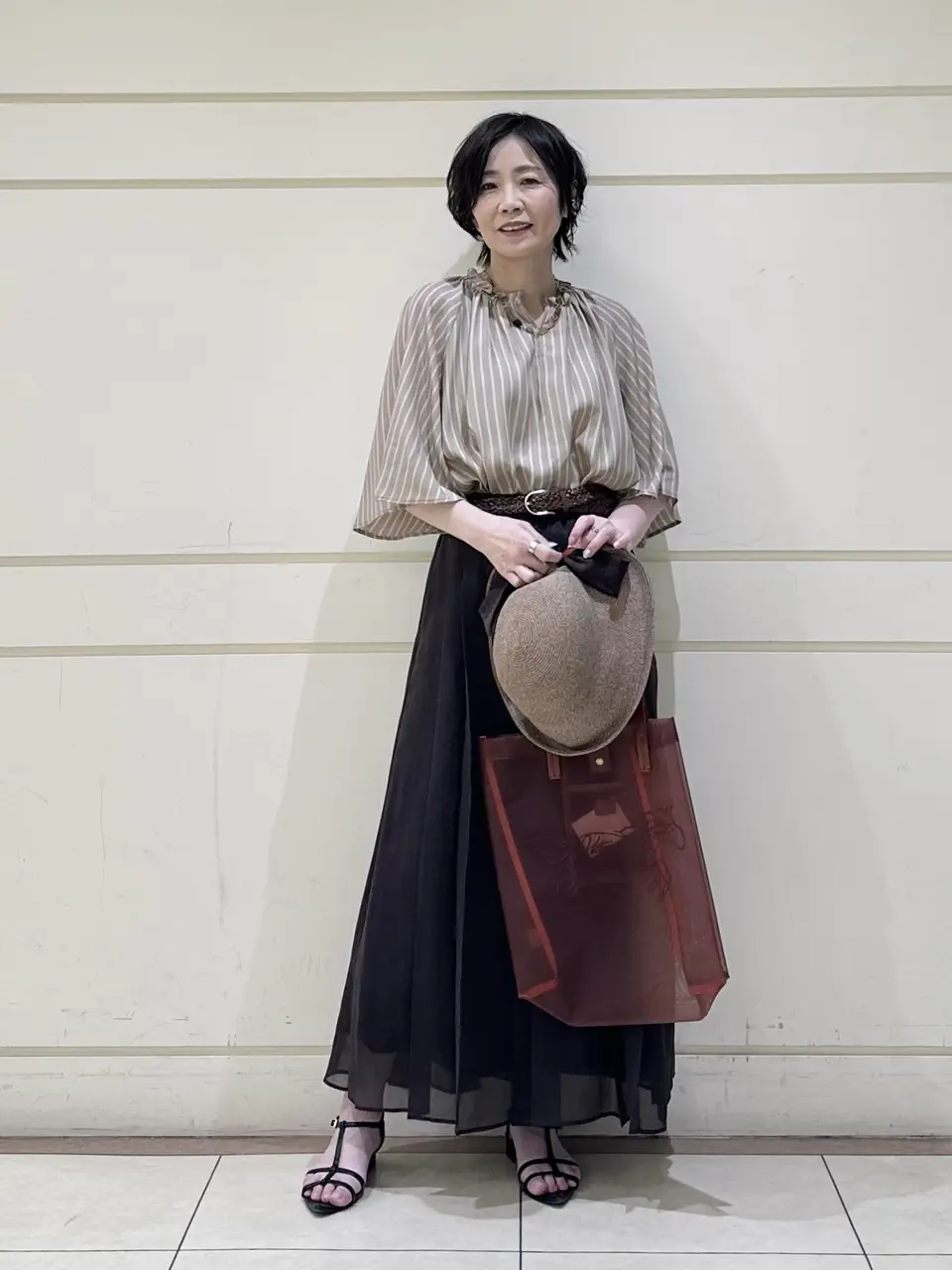 ONWARD CROSSET SELECT maruri コーディネート画像