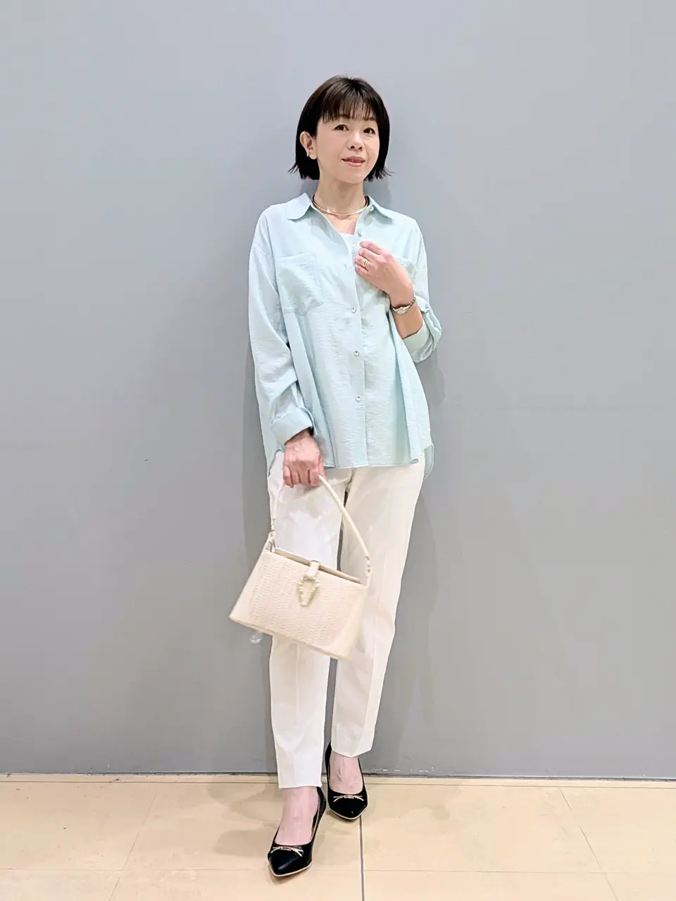 ONWARD CROSSET SELECT 見帆 コーディネート画像