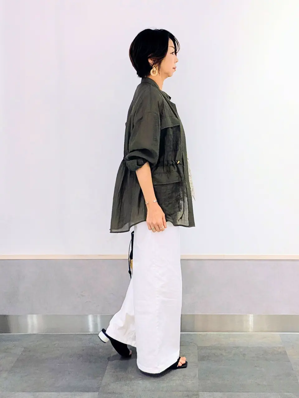 ONWARD CROSSET SELECT niwa コーディネート画像