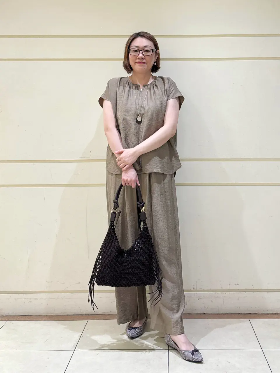 ONWARD CROSSET SELECT 山崎 コーディネート画像