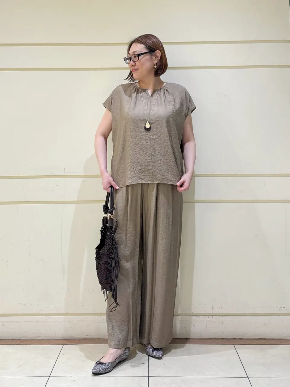 ONWARD CROSSET SELECT 山崎 コーディネート画像