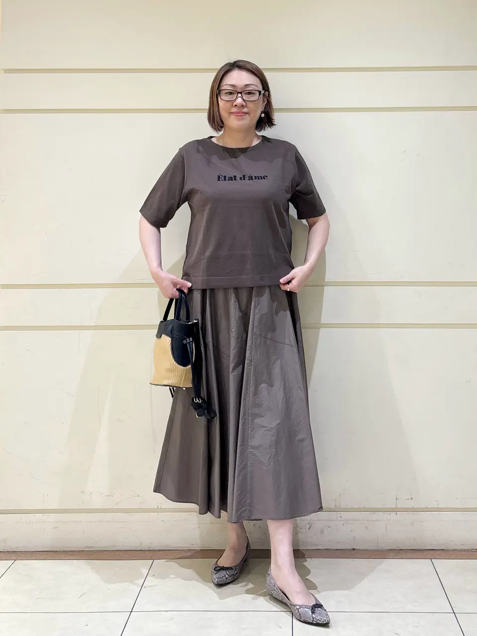 ONWARD CROSSET SELECT 山崎 コーディネート画像