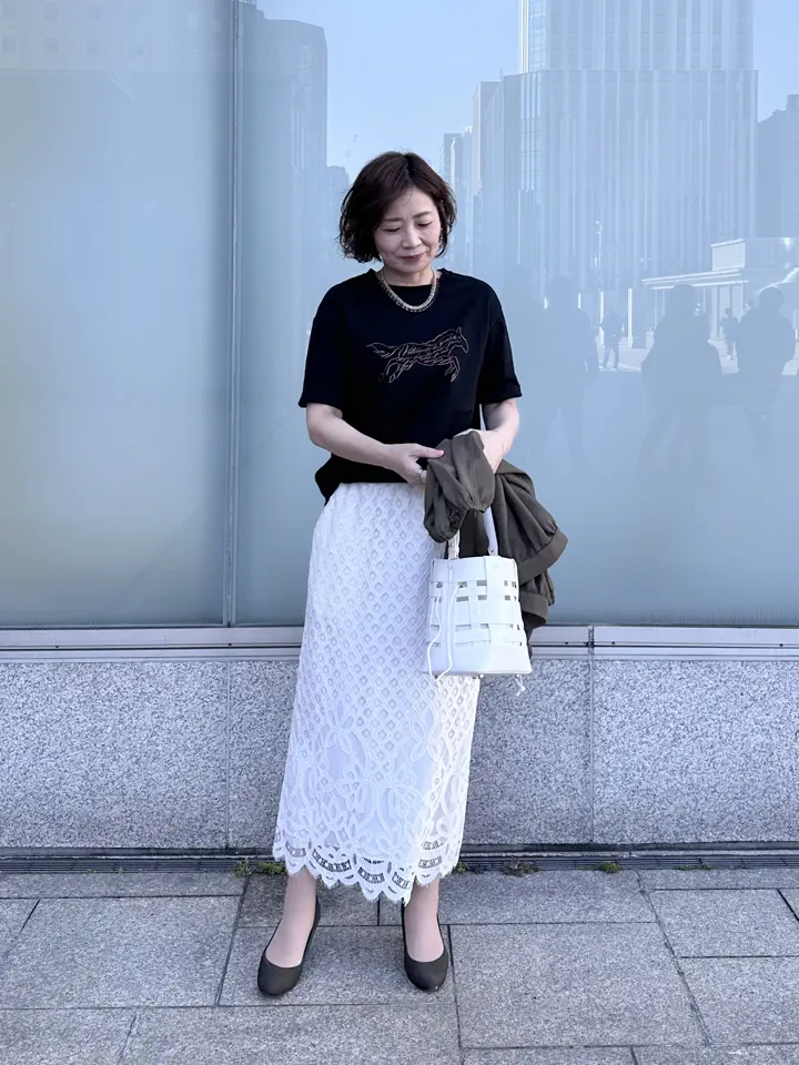 ONWARD CROSSET SELECT maruri コーディネート画像