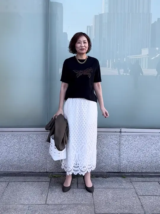 ONWARD CROSSET SELECT maruri コーディネート画像