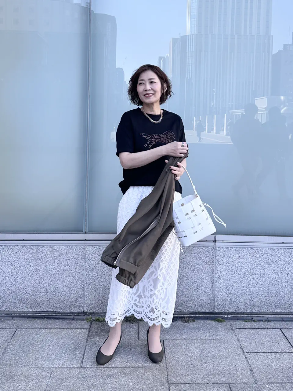 ONWARD CROSSET SELECT maruri コーディネート画像