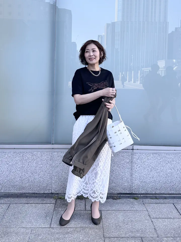 ONWARD CROSSET SELECT maruri コーディネート画像