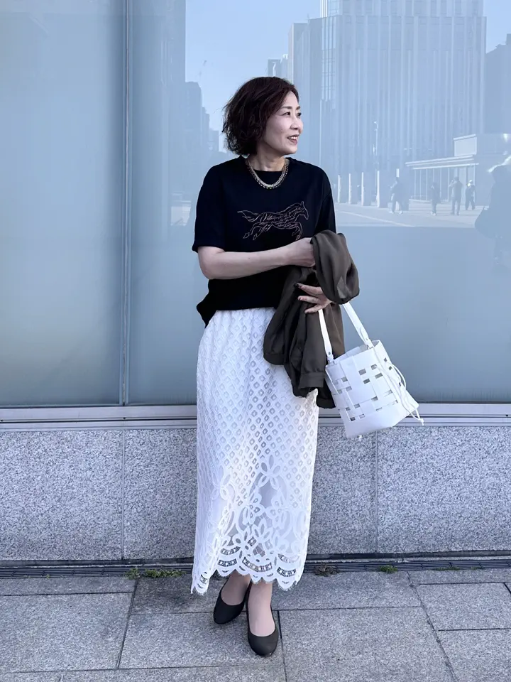 ONWARD CROSSET SELECT maruri コーディネート画像