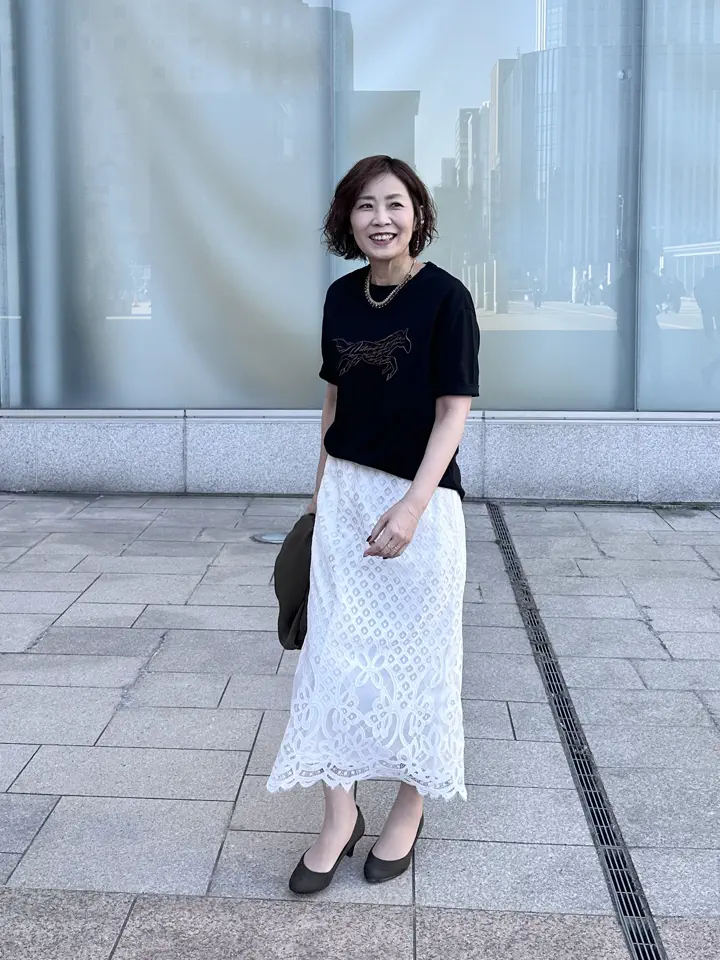 ONWARD CROSSET SELECT maruri コーディネート画像