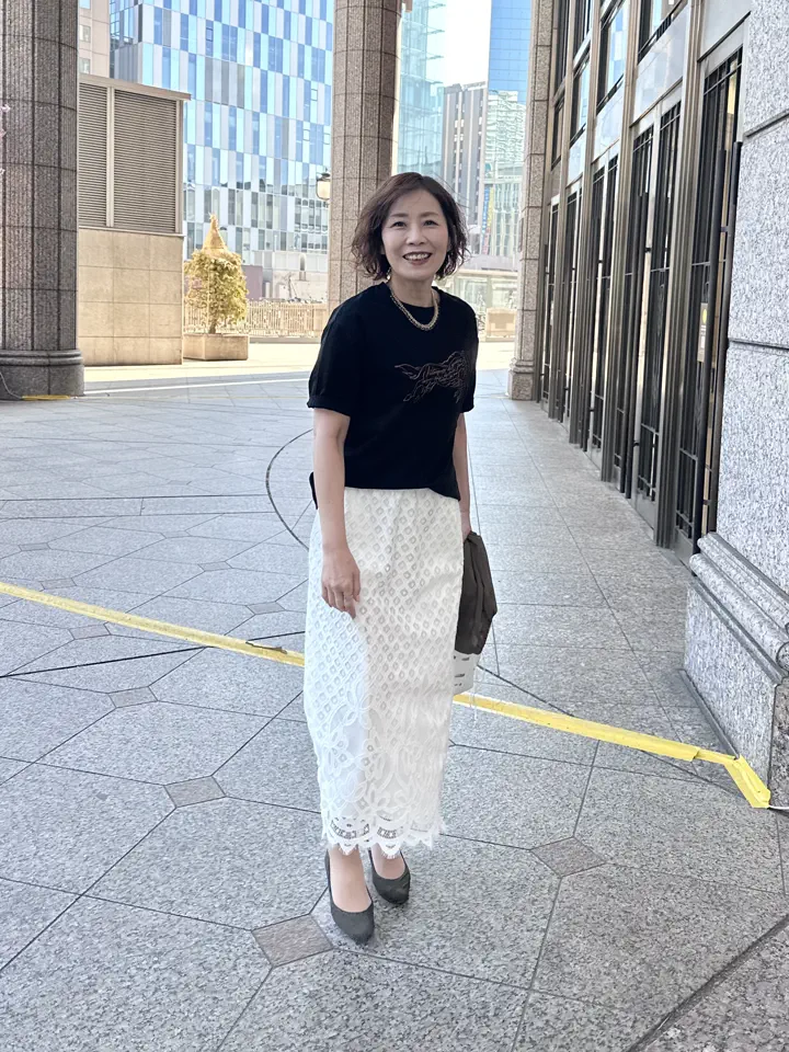 ONWARD CROSSET SELECT maruri コーディネート画像